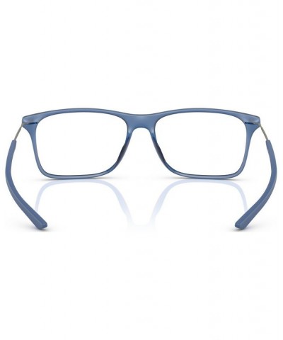 Men's Pillow Eyeglasses SH3062M56-O Transparent Blue $51.84 Mens