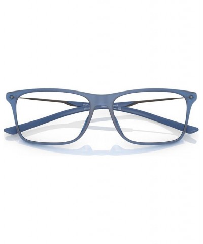 Men's Pillow Eyeglasses SH3062M56-O Transparent Blue $51.84 Mens