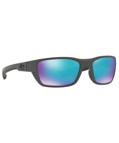 Polarized Sunglasses WHITETIP 58 GREY MATTE/ BLUE MIRROR POLAR $68.12 Unisex