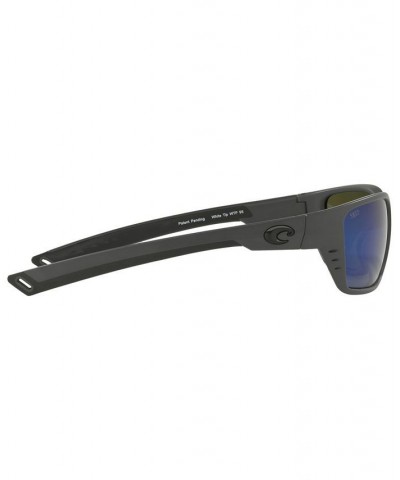 Polarized Sunglasses WHITETIP 58 GREY MATTE/ BLUE MIRROR POLAR $68.12 Unisex