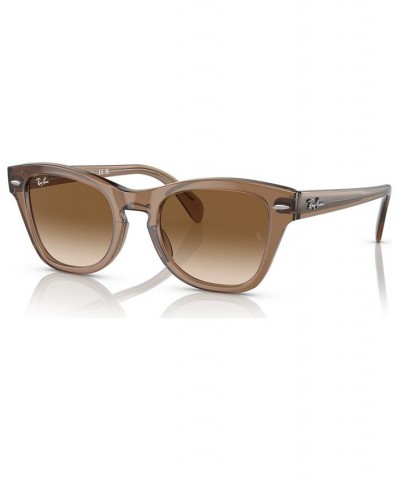 Unisex Sunglasses RB0707S Transparent Light Brown $56.70 Unisex