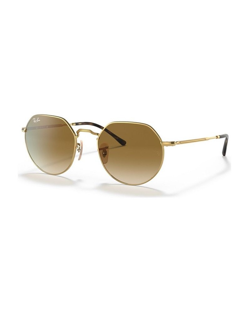 Unisex Jack Sunglasses RB3565 53 ARISTA/CLEAR GRADIENT BROWN $44.50 Unisex