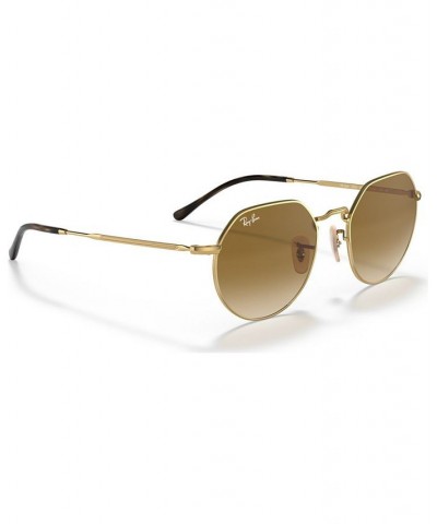 Unisex Jack Sunglasses RB3565 53 ARISTA/CLEAR GRADIENT BROWN $44.50 Unisex