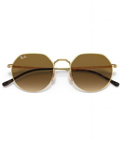 Unisex Jack Sunglasses RB3565 53 ARISTA/CLEAR GRADIENT BROWN $44.50 Unisex