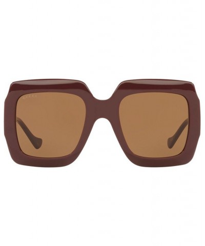 Women's Sunglasses GG1022S 54 Brown/Brown $85.85 Womens