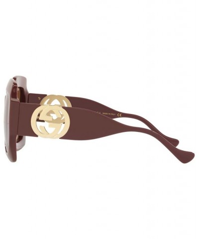 Women's Sunglasses GG1022S 54 Brown/Brown $85.85 Womens