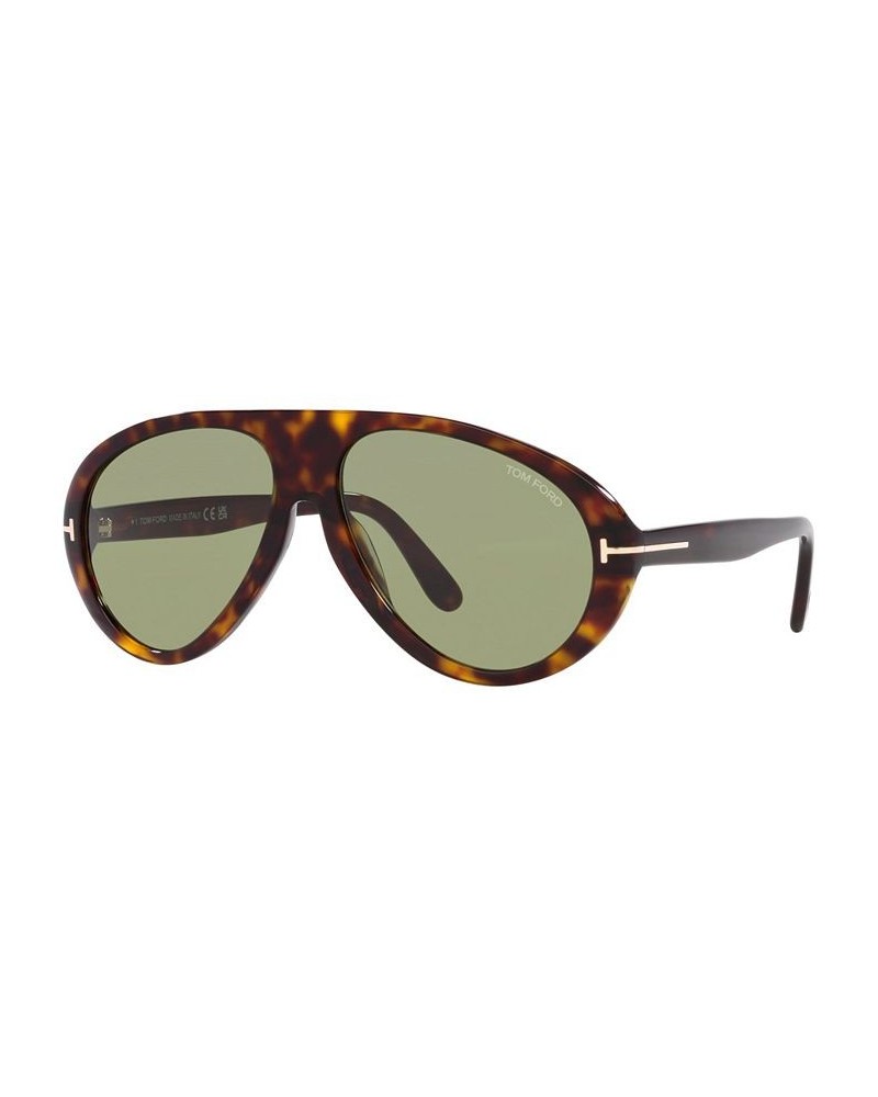 Men's Sunglasses TR00148460-Z 60 Tortoise Black $129.05 Mens