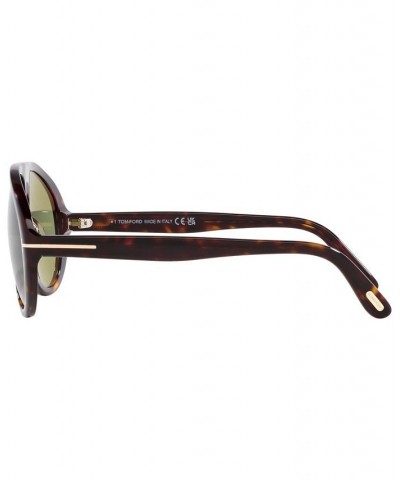 Men's Sunglasses TR00148460-Z 60 Tortoise Black $129.05 Mens