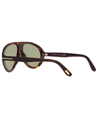 Men's Sunglasses TR00148460-Z 60 Tortoise Black $129.05 Mens