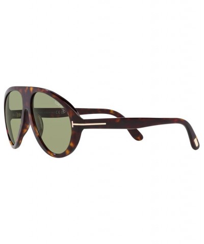 Men's Sunglasses TR00148460-Z 60 Tortoise Black $129.05 Mens