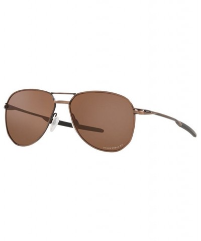 Men's Polarized Sunglasses OO4147 Contrail 57 Matte Black $70.00 Mens