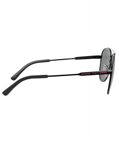 Men's Polarized Sunglasses PH3126 BLACK/RED/POLAR GRAY $43.47 Mens