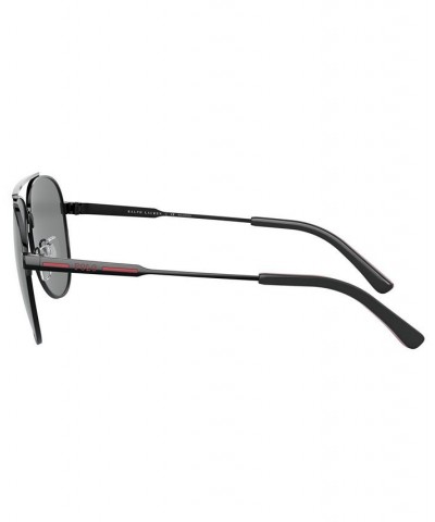 Men's Polarized Sunglasses PH3126 BLACK/RED/POLAR GRAY $43.47 Mens