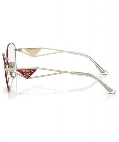 Women's Irregular Eyeglasses PR 52ZV55-O Pink Gold-Tone $69.28 Womens