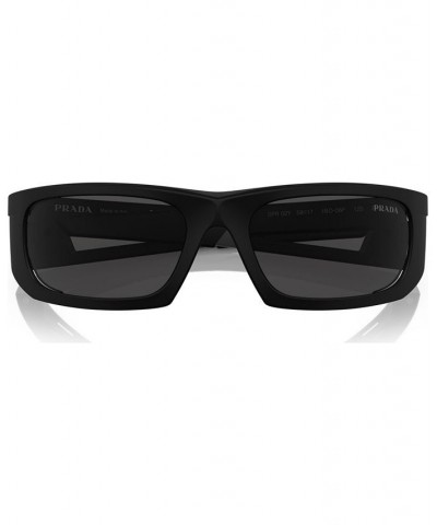 Men's Sunglasses PS 02YS59-X Matte Black $41.47 Mens