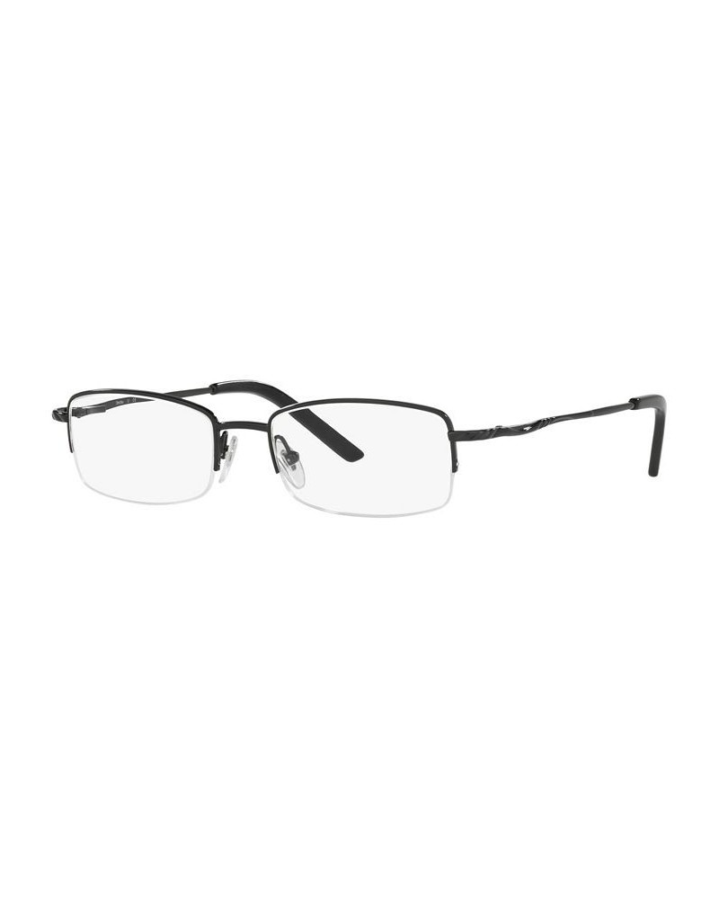 SF2582 Women's Rectangle Eyeglasses Matte Black $10.40 Womens