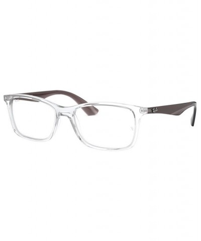 RB7047 Unisex Square Eyeglasses Gray $36.96 Unisex