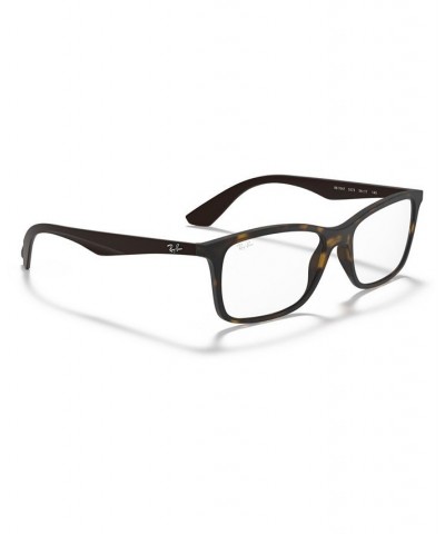 RB7047 Unisex Square Eyeglasses Gray $36.96 Unisex