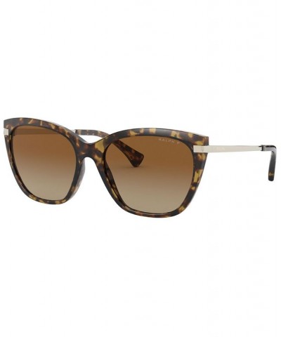 Ralph Polarized Sunglasses RA5267 56 DEYING HAVANA/POLAR BROWN GRADIENT $37.50 Unisex