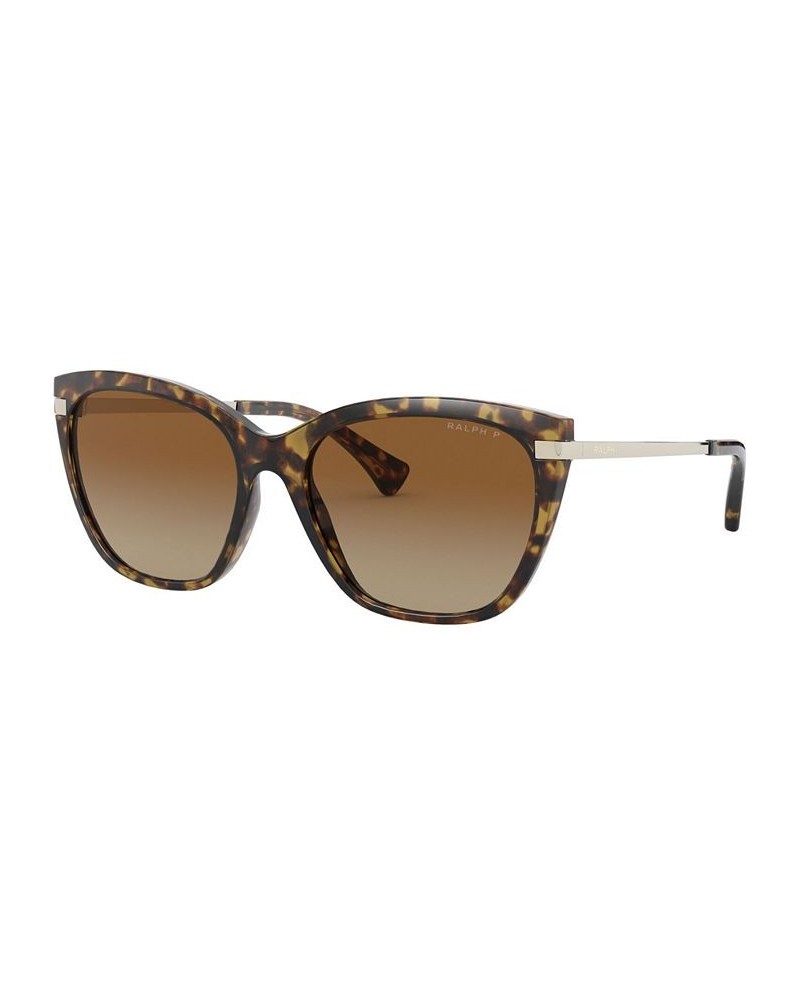 Ralph Polarized Sunglasses RA5267 56 DEYING HAVANA/POLAR BROWN GRADIENT $37.50 Unisex