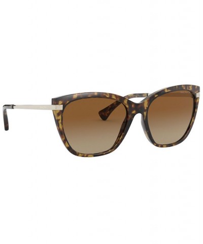 Ralph Polarized Sunglasses RA5267 56 DEYING HAVANA/POLAR BROWN GRADIENT $37.50 Unisex