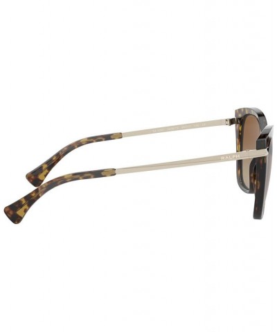 Ralph Polarized Sunglasses RA5267 56 DEYING HAVANA/POLAR BROWN GRADIENT $37.50 Unisex