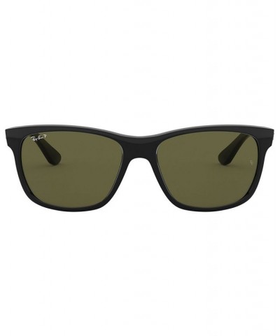 Polarized Sunglasses RB4181 Black/Green $53.94 Unisex