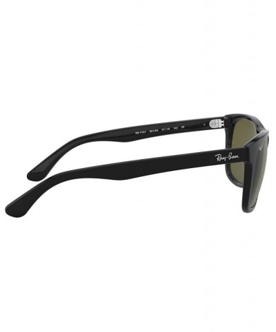 Polarized Sunglasses RB4181 Black/Green $53.94 Unisex