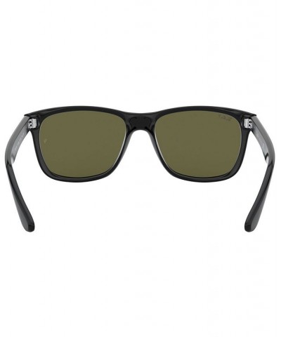 Polarized Sunglasses RB4181 Black/Green $53.94 Unisex