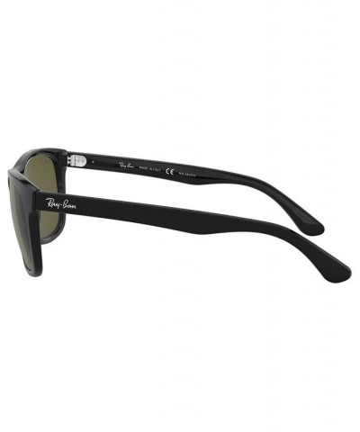 Polarized Sunglasses RB4181 Black/Green $53.94 Unisex