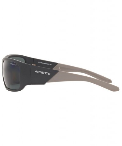 Unisex Polarized Sunglasses AN4297 SNAP II 64 Matte Black $18.90 Unisex