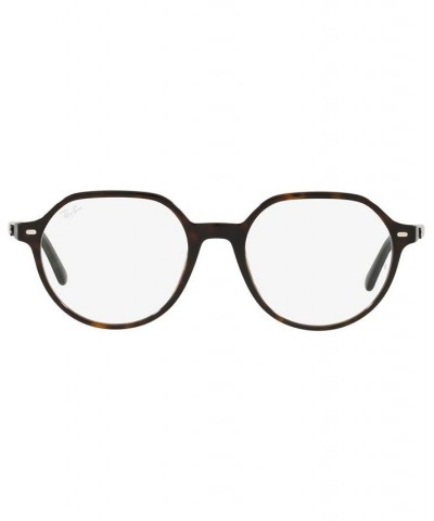 RX5395 Thalia Optics Unisex Square Eyeglasses Tortoise $28.64 Unisex
