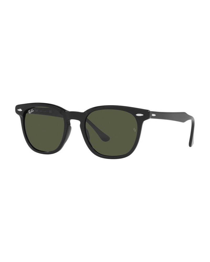 Unisex Low Bridge Fit Sunglasses Hawkeye 54 Black $27.84 Unisex