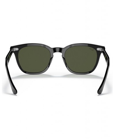 Unisex Low Bridge Fit Sunglasses Hawkeye 54 Black $27.84 Unisex