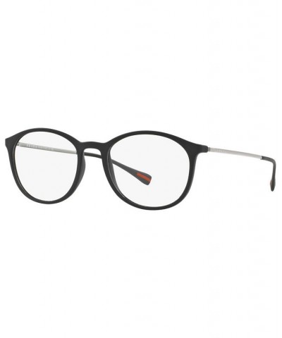 PS 04HV Men's Rectangle Eyeglasses Black Lace $34.66 Mens