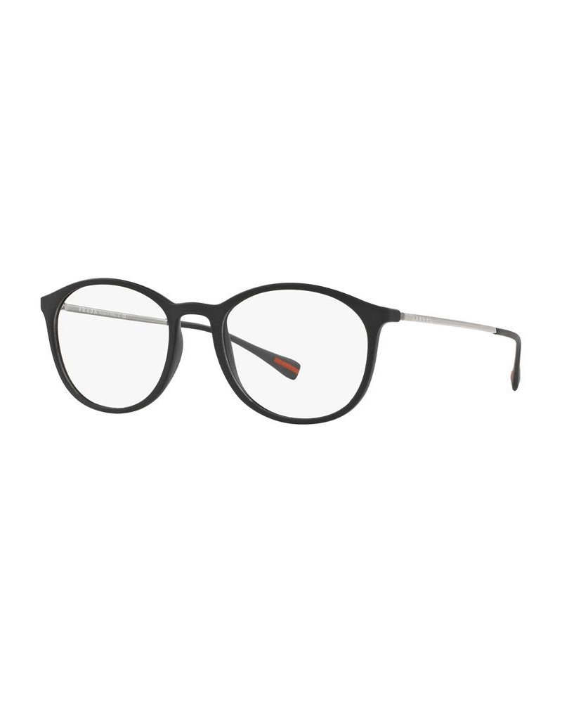 PS 04HV Men's Rectangle Eyeglasses Black Lace $34.66 Mens