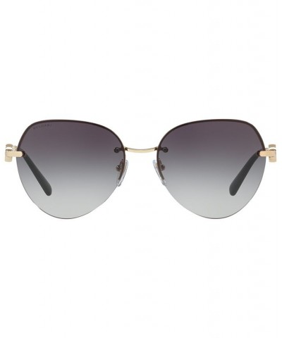Sunglasses BV6108 58 PALE GOLD / GREY GRADIENT $61.13 Unisex