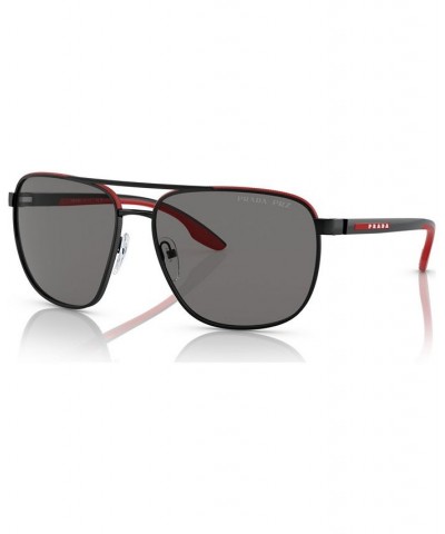 Men's Polarized Sunglasses PS 50YS62-P Black/Red $43.89 Mens