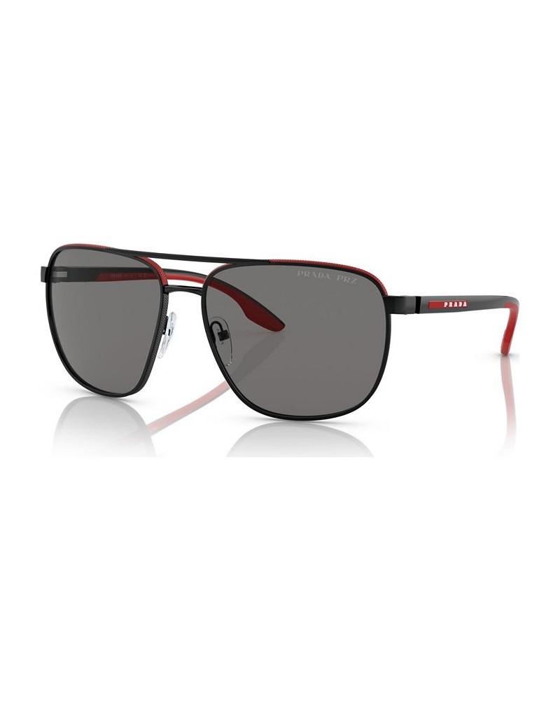 Men's Polarized Sunglasses PS 50YS62-P Black/Red $43.89 Mens