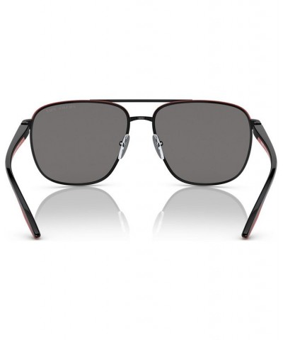 Men's Polarized Sunglasses PS 50YS62-P Black/Red $43.89 Mens