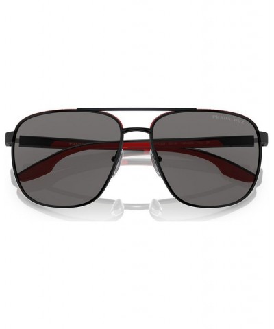 Men's Polarized Sunglasses PS 50YS62-P Black/Red $43.89 Mens