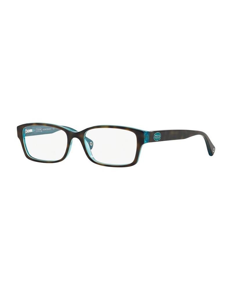HC6040 Women's Rectangle Eyeglasses Dark Torto $50.16 Womens