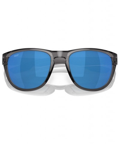 Unisex Polarized Sunglasses 6S908255-ZP Gray Crystal $57.30 Unisex