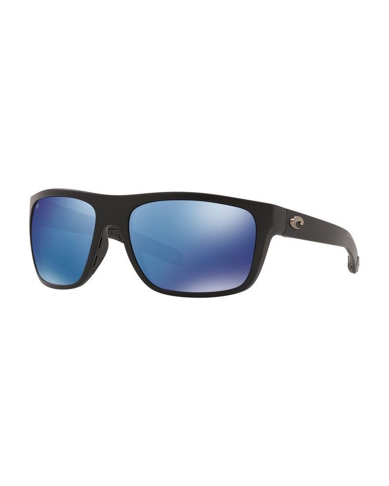 Men's Polarized Sunglasses BROADBILL 61 BLK /BLUE POL $49.28 Mens