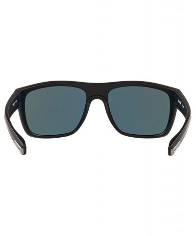 Men's Polarized Sunglasses BROADBILL 61 BLK /BLUE POL $49.28 Mens