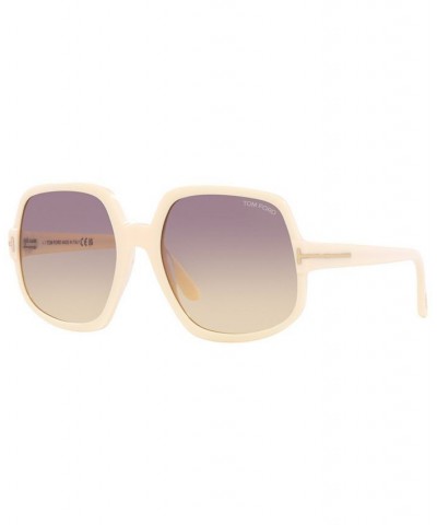 Women's Sunglasses TR00148560-Z 60 Ivory $116.10 Womens