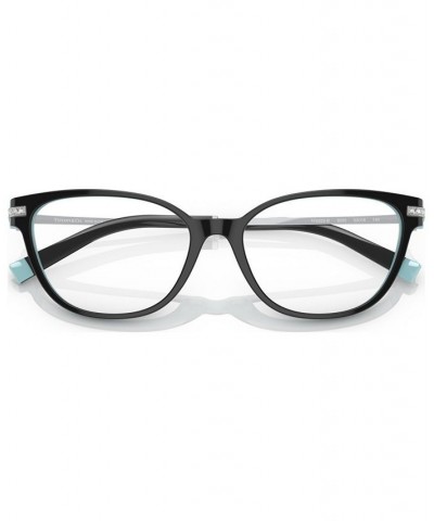 Women's Cat Eye Eyeglasses TF2223B52-O Black on Tiffany Blue $40.60 Womens