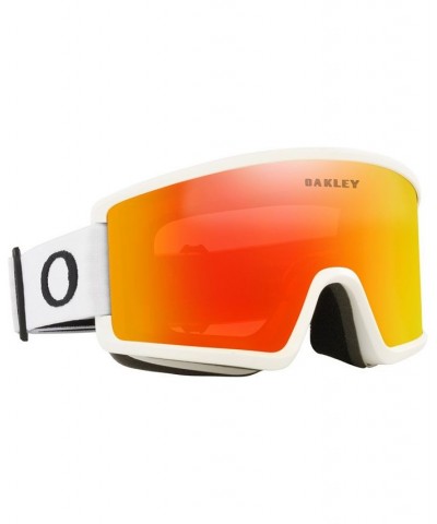 Unisex Target Line M Snow Goggles OO7121-07 Matte White $13.56 Unisex