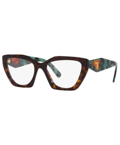 Women's Irregular Eyeglasses PR09YV54-O Black $94.25 Womens