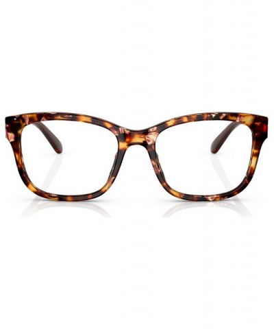 Women's Square Eyeglasses HC6197U53-O Pearlescent Amber Tortoise $56.84 Womens